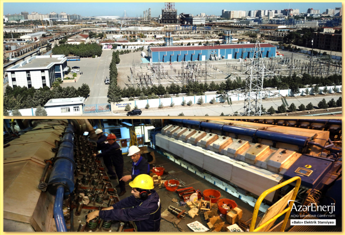 Azerbaijan’s Azerenerji conducts repair & restoration work at Baku power plant