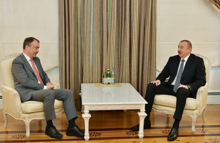 Präsident Ilham Aliyev empfängt EU-Sonderbeauftragten 