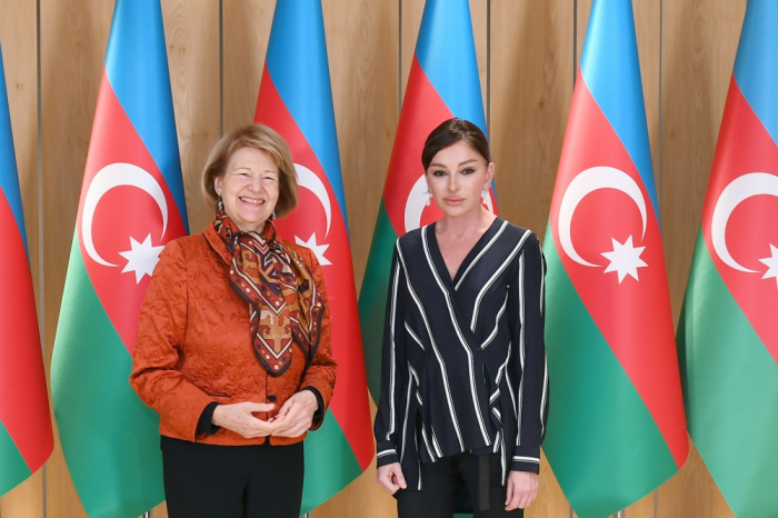   Mehriban Aliyeva rencontre la représentante commerciale du Premier ministre britannique pour l’Azerbaïdjan  