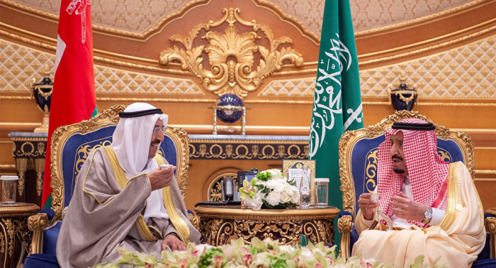 رسالة خطية من أمير الكويت إلى الملك سلمان