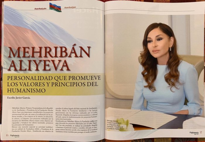   Spanish magazine hails multifaceted activities of Azerbaijani First VP Mehriban Aliyeva  