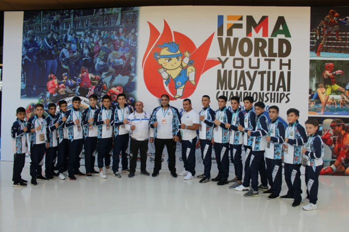  Azerbaijani Muay Thai fighters bring home seven medals from IFMA Youth World Championships 