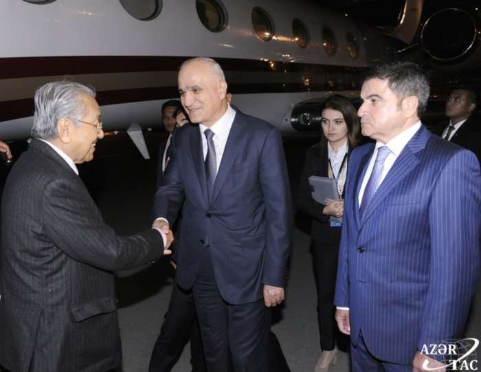   Malaysian prime minister arrives in Azerbaijan  