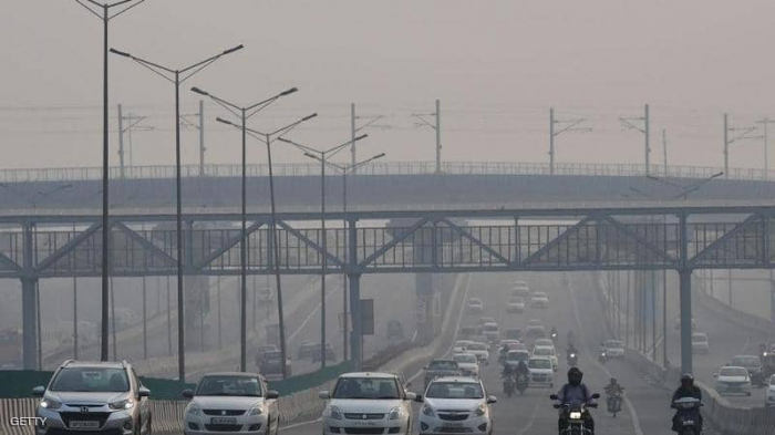 عاصمة الهند تختنق بالضباب الدخاني