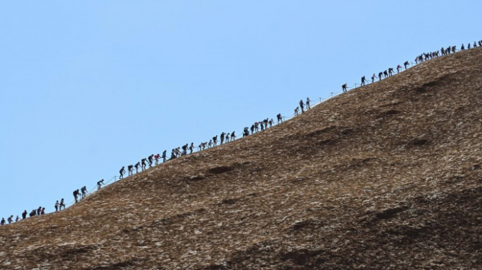 Klettersteig am Uluru zum letzten Mal geöffnet