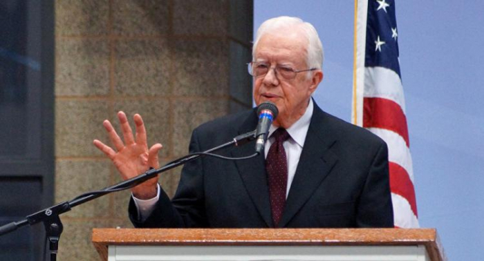 Former US President Jimmy Carter hospitalised with pelvic fracture