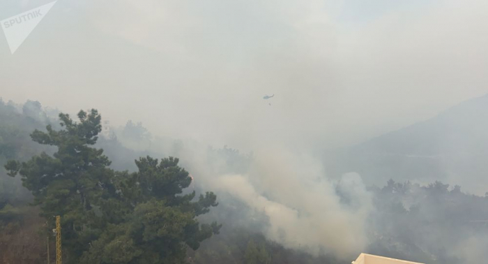 فيديو...حرائق ضخمة في لبنان والأب خنيصر: 90% من الحرائق مفتعلة