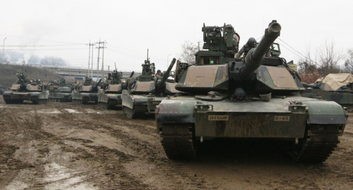 دبابات أمريكية تنتشر قرب حدود بيلاروسيا... بيلاروسيا تعد ردا