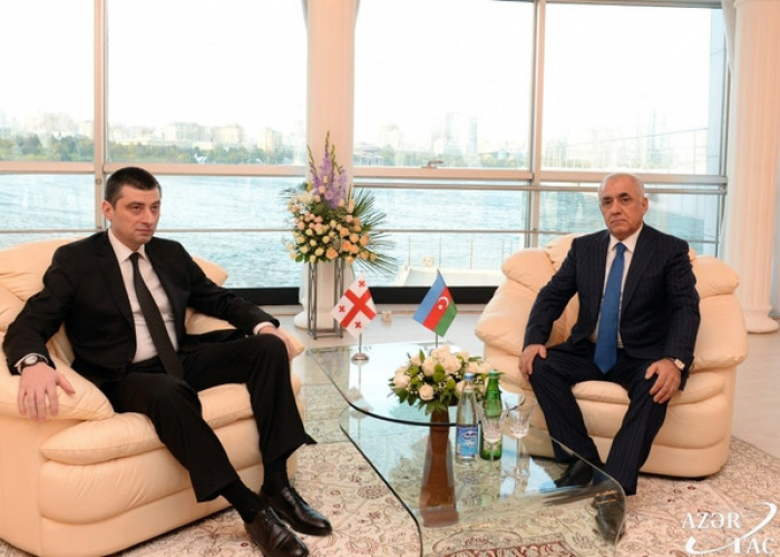   Los primeros ministros de Azerbaiyán y Georgia se reúnen en Bakú  