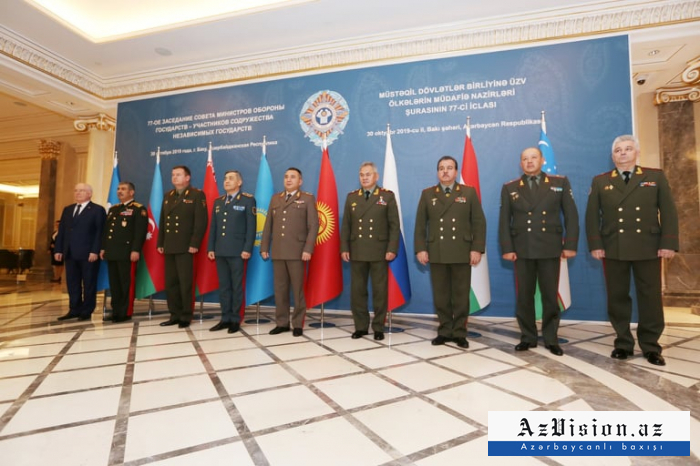  La réunion du Conseil des ministres de la défense de la CEI a entamé ses travaux à Bakou - Mise à Jour - PHOTOS