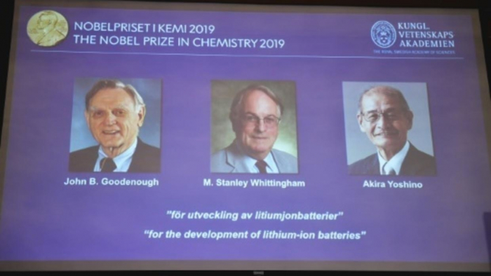   Le Nobel de chimie à un trio américano-britannico-japonais pour les batteries au lithium  