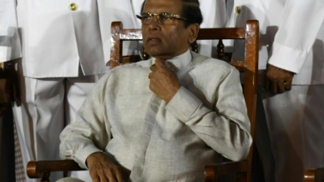 Sri Lanka president abandons re-election bid