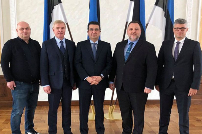  Azerbaijani Ambassador to Estonia met with chairman of Estonia-Azerbaijan Interparliamentary working group