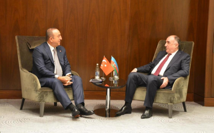   Azerbaijani, Turkish FMs meet in Baku   