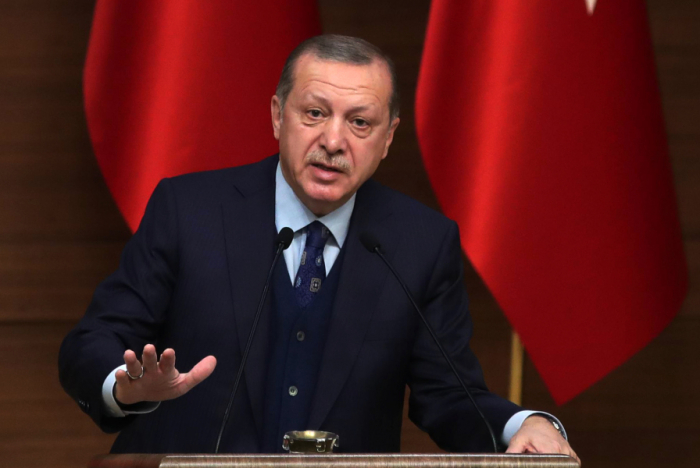     Erdogan:   "Nous ne permettrons la création d