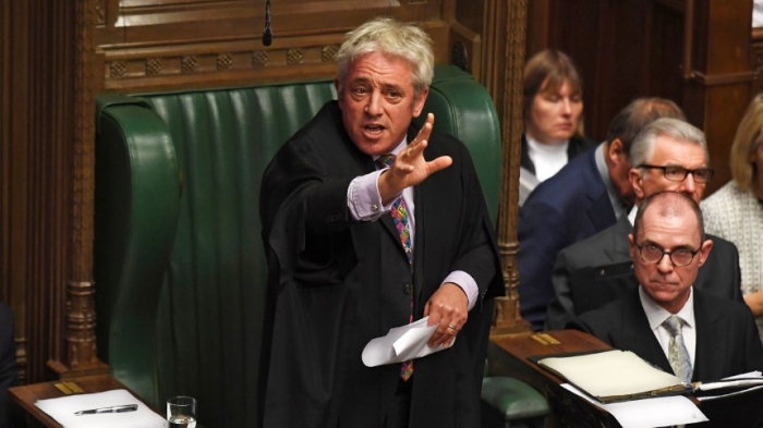   John Bercow tritt ab  