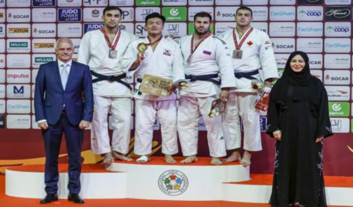   Judocas azerbaiyanos ganan tres medallas en el Grand Slam de Abu Dabi  