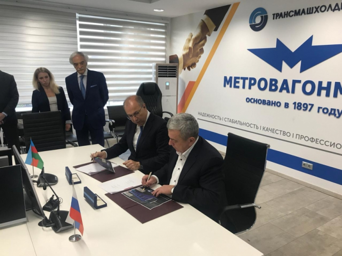   Se firma el contrato de compra de nuevos trenes para el Metro de Bakú  