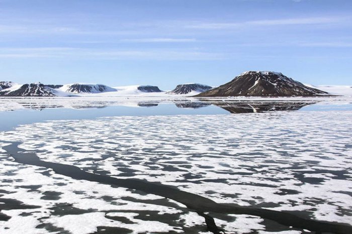 Melting glaciers reveal five new islands in the Arctic
