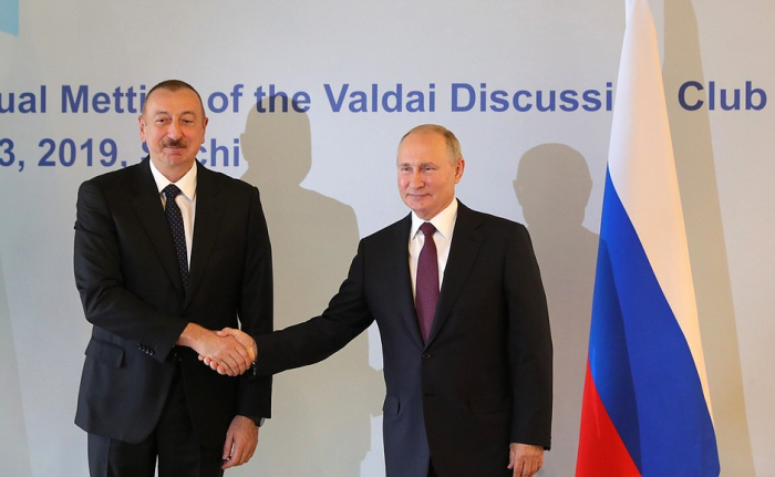  Les présidents azerbaïdjanais et russe se sont réunis à Sotchi - Photos
