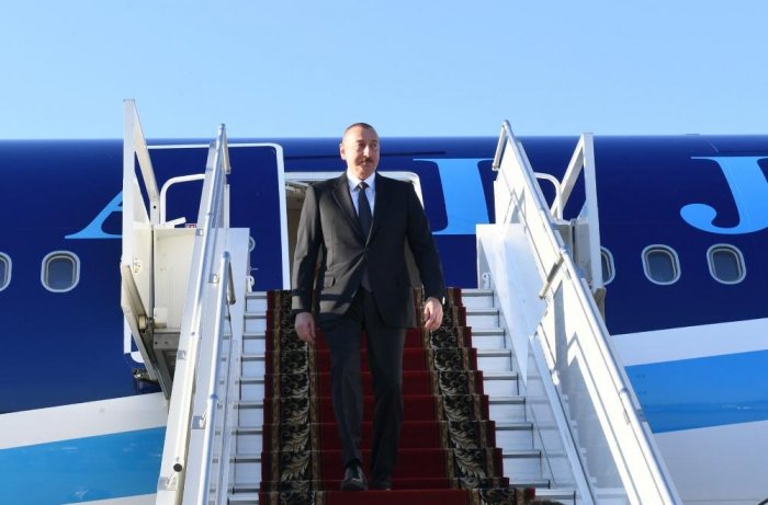  Azerbaijani President pays a working visit to Russia - PHOTOS
