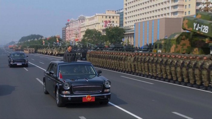 China marks 70 years of Communist rule with military parade