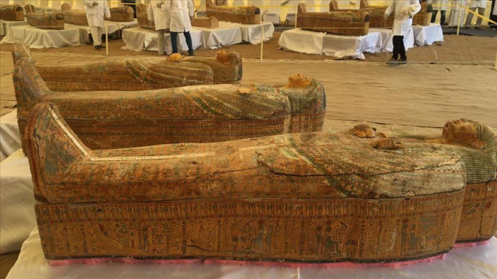 Egypte : Découverte de la première cache de sarcophages entiers depuis le XIXè siècle