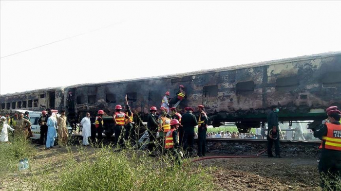   Pakistan: Death toll from train fire climbs to 74  