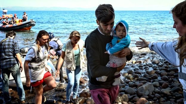 Greece: Migrant camps 