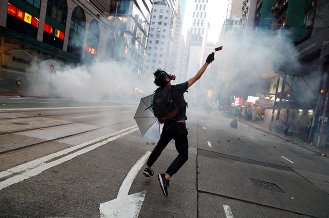  Hong Kong braces for protests as two critical after weekend clashes 
