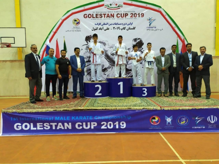   Karatecas azerbaiyanos ganan diez medallas en Irán  