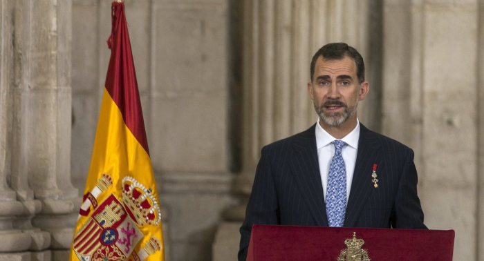    Felipe VI:     la violencia no tiene cabida en Cataluña