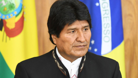 Helicóptero de Evo Morales hace aterrizaje de emergencia