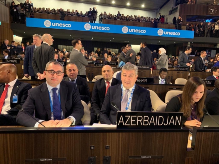   Azerbaiyán ha sido elegido vicepresidente de la 40ª Conferencia General de la UNESCO  