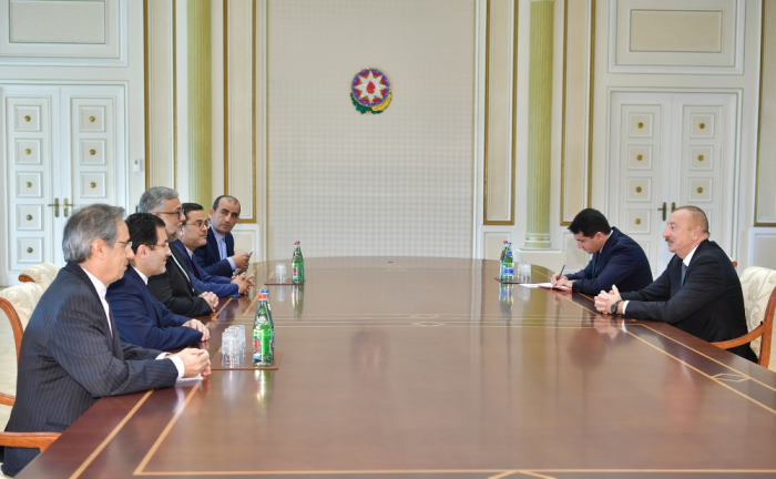  Le président azerbaïdjanais a rencontré le chef de l’Organisation iranienne de la Culture et des Relations islamiques 