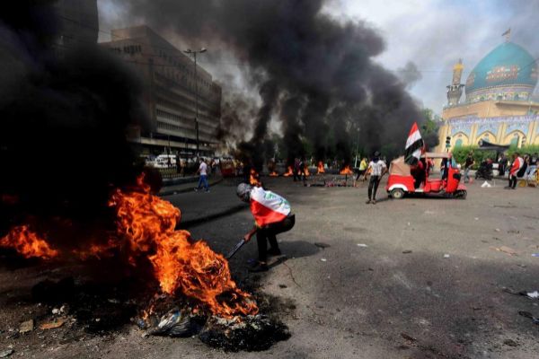   Las protestas antigubernamentales en Irak dejan al menos 2 muertos y 42 heridos  