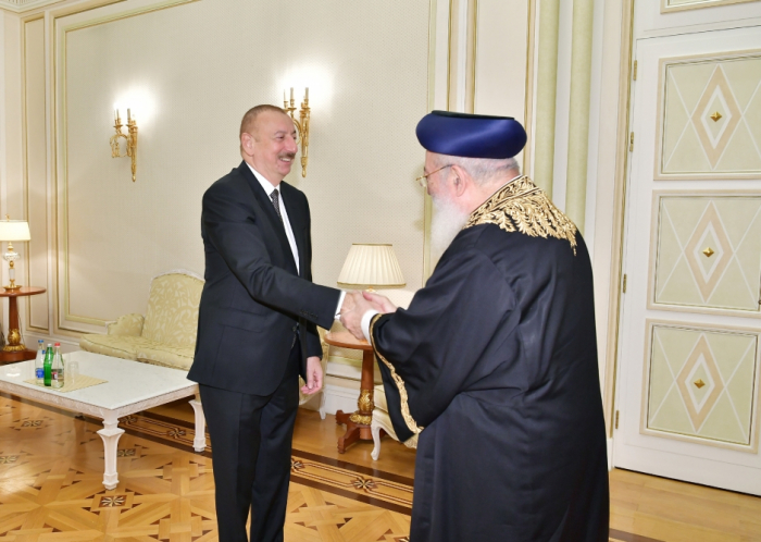  Prezident Qüds Sefardi ortodoks baş ravvinini qəbul edib -  Yenilənib   