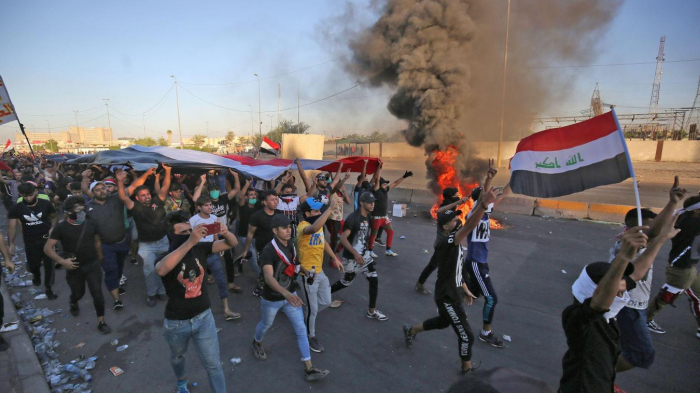  Deux morts, 38 blessés dans des manifestations en Irak 