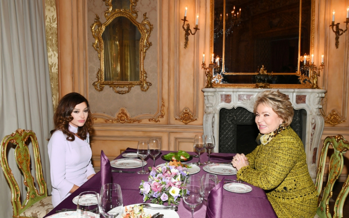    Mehriban Əliyeva Valentina Matviyenko ilə şam yeməyində -    FOTO      