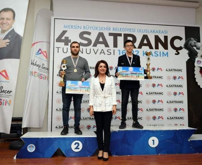   Ajedrecista azerbaiyano obtuvo el segundo lugar en Mersin  