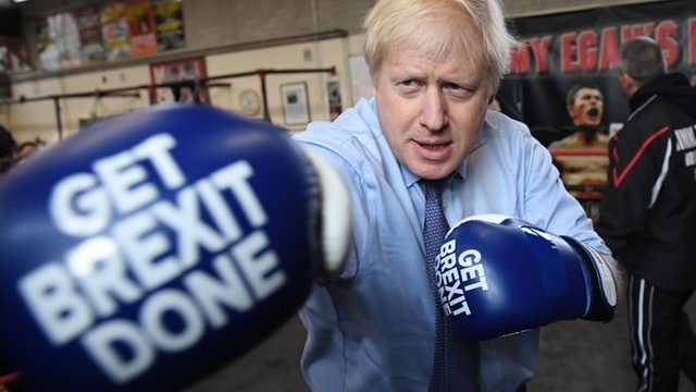   Boris Johnson macht auf Arbeiter  