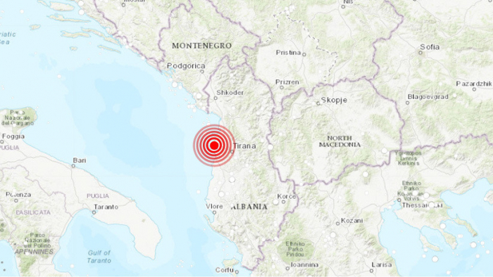 Más de 50 heridos en Albania tras un fuerte sismo de magnitud 6,4