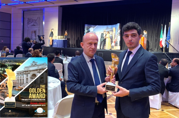   "Azerenerji" fue galardonada con el “Premio de Oro a la Calidad y a los Logros Sobresalientes en 2019”  