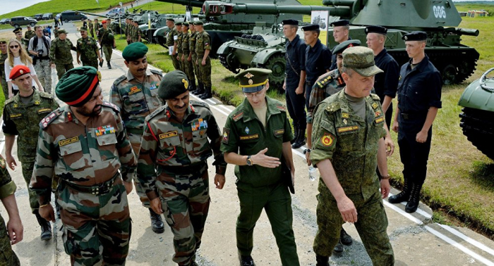 La India realizará en diciembre ejercicios militares con Rusia y tres países más