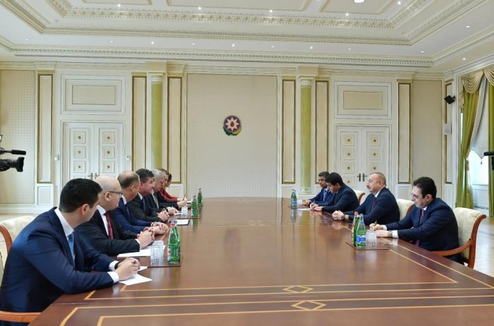   President Ilham Aliyev receives delegation led by Slovak FM  