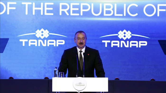     Ilham Aliyev:   "Estoy seguro de que TANAP tendrá una larga vida"  
