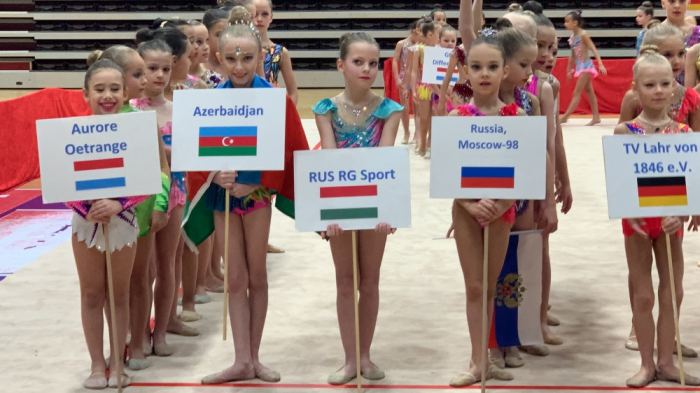 Junior Azerbaijani gymnast wins silver at int