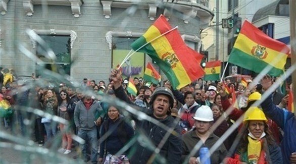 محتجون يستولون على سفارة فنزويلا في بوليفيا