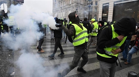 شغب وتخريب في الذكرى الأولى لاحتجاجات "السترات الصفراء" بباريس
