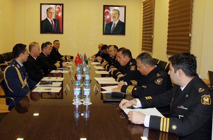  Turkish Naval Forces delegation visits Baku 